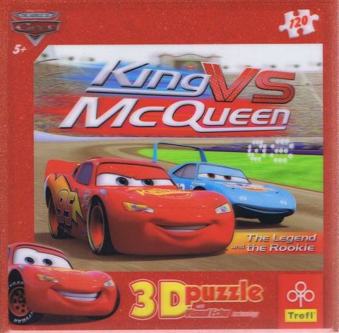 King VS McQueen, 3D, 120 brikker (1)